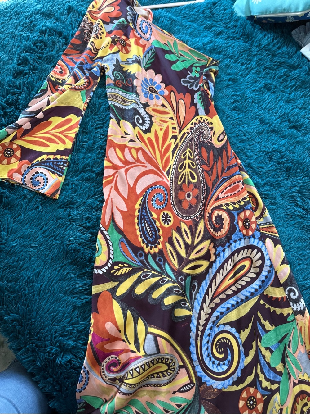 NWT - Zara Printed Asymmetrical Dress🌱🍁